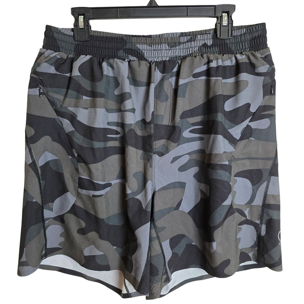 Zyia Active Camo Shorts Size XXL Men's Lined